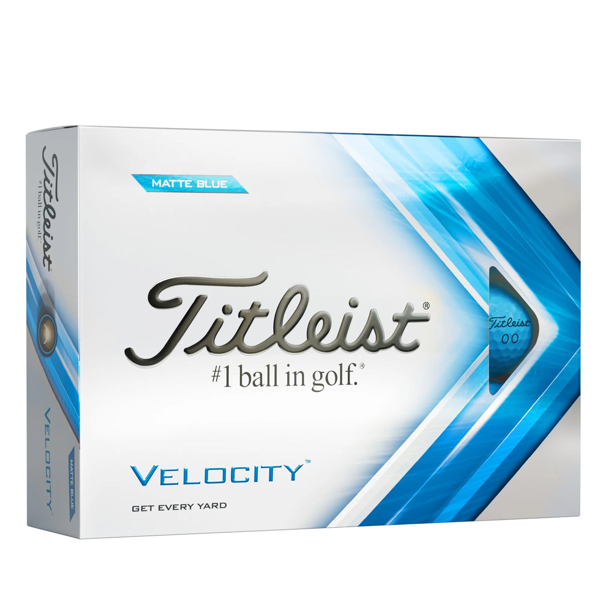 2022 Velocity Golf Balls, 12 Pack, White Z102559