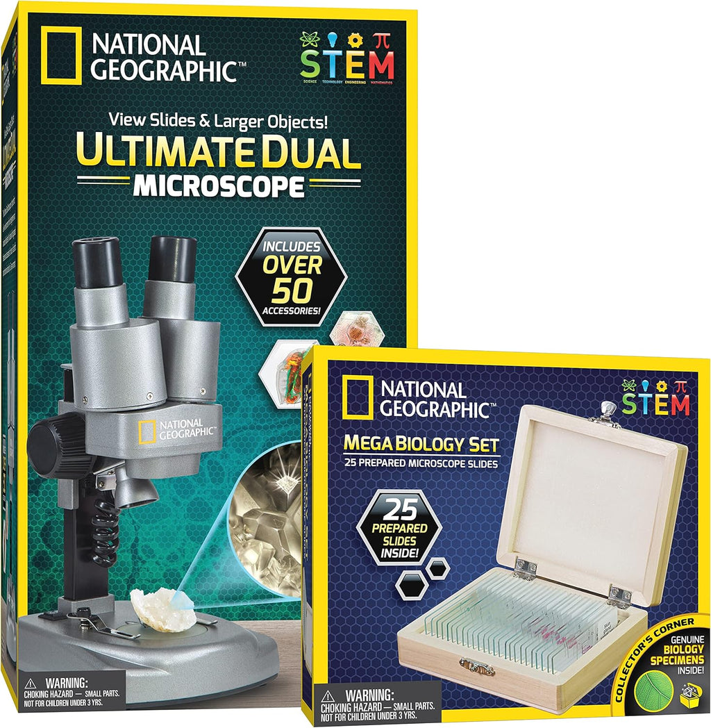 Microscope Science Kit with 35 Slides and Covers L4551
