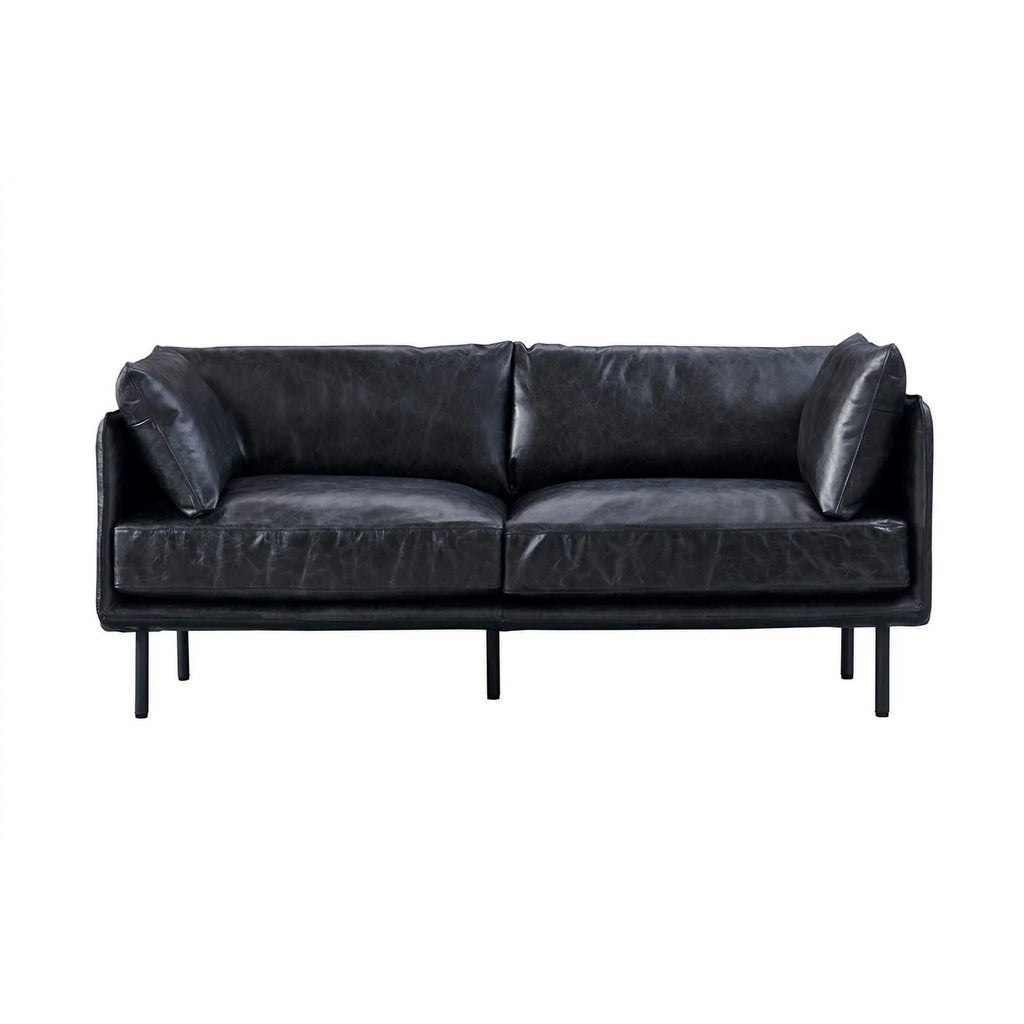 Leather Loveseat U62702
