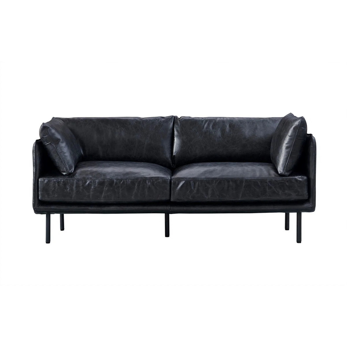Leather Loveseat U62702
