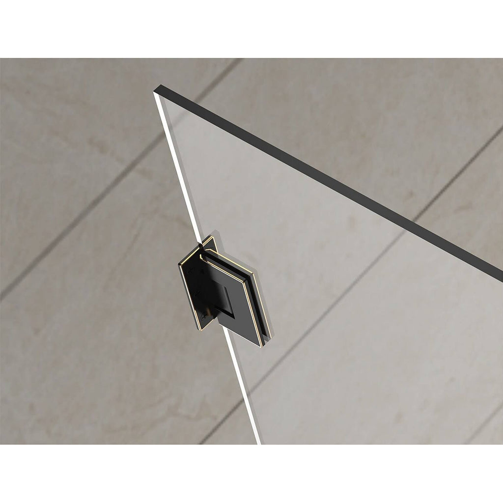 Chrome Frameless Square Shower Enclosure R658034