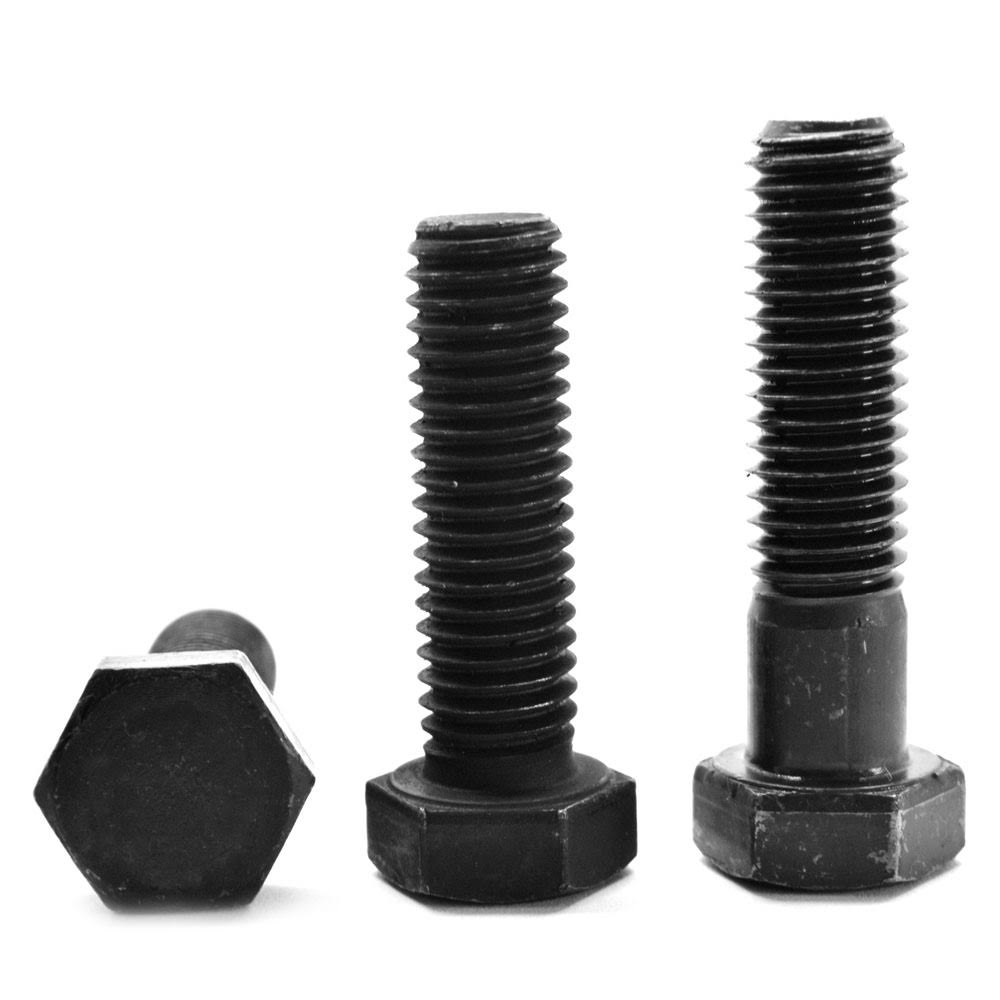 1/4x22-20 x 4x22 Grade 5 Hex Cap Screw Black Oxide O10006