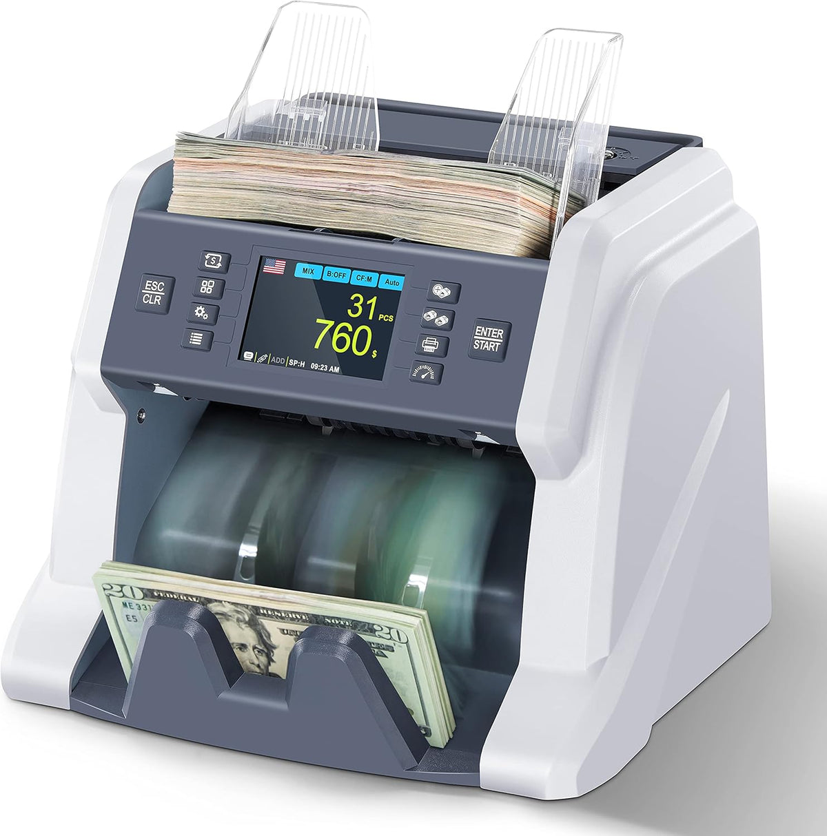 Money Counter Machine with Counterfeit Detection L8926