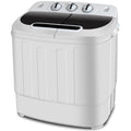 Portable Compact Twin Tub Washing Machine 13lbs Capacity X121860