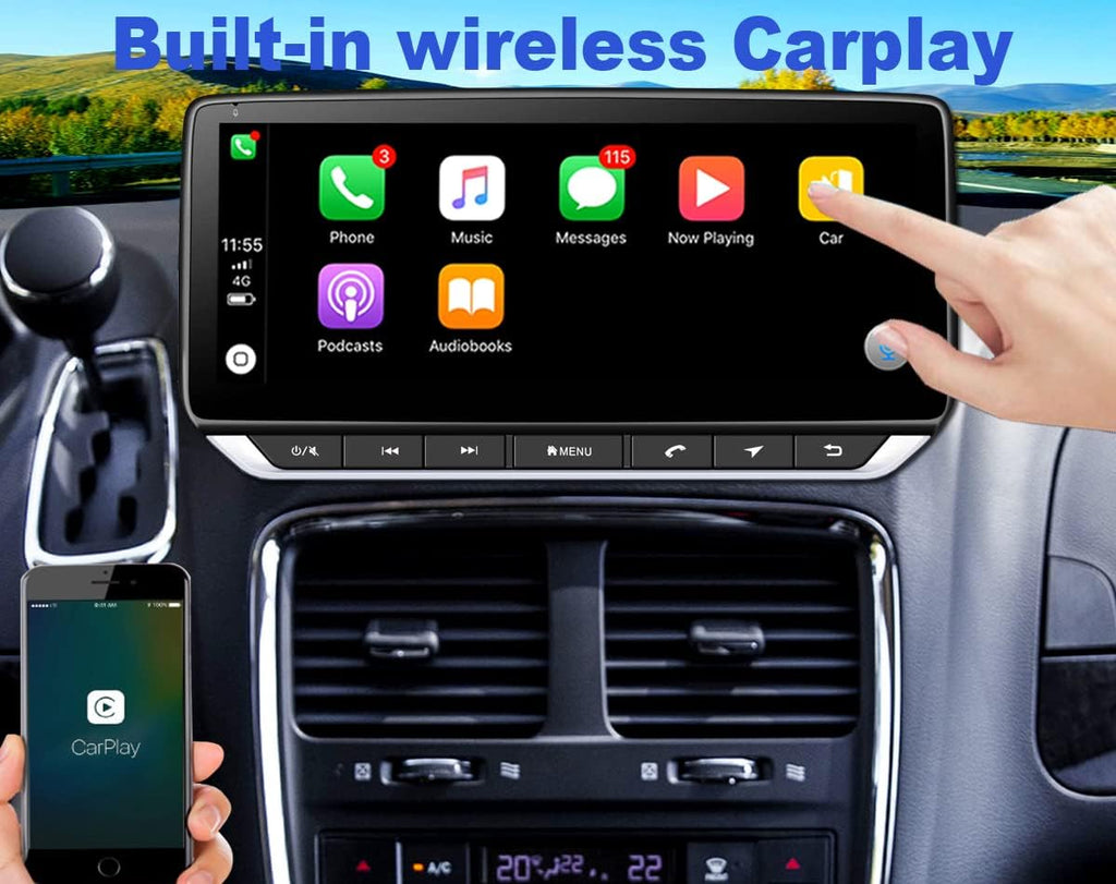 10.25inch Touch Screen Android Stereo with Wireless Carplay G529102