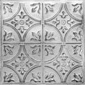 24-in x 24-in 5-Pack Silver Washed White Metal Ceiling Tiles O730