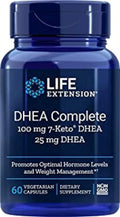 100 mg 7-Keto DHEA 25 mg DHEA 60 Capsules G484