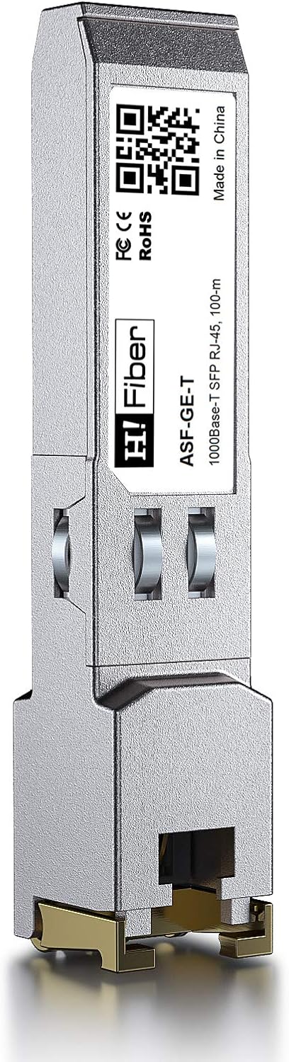 10Gb SFP+ RJ45 Transceiver, 10Gbase-T Copper Module, Cat6a/Cat7, 30m, Pack of 2 G245115