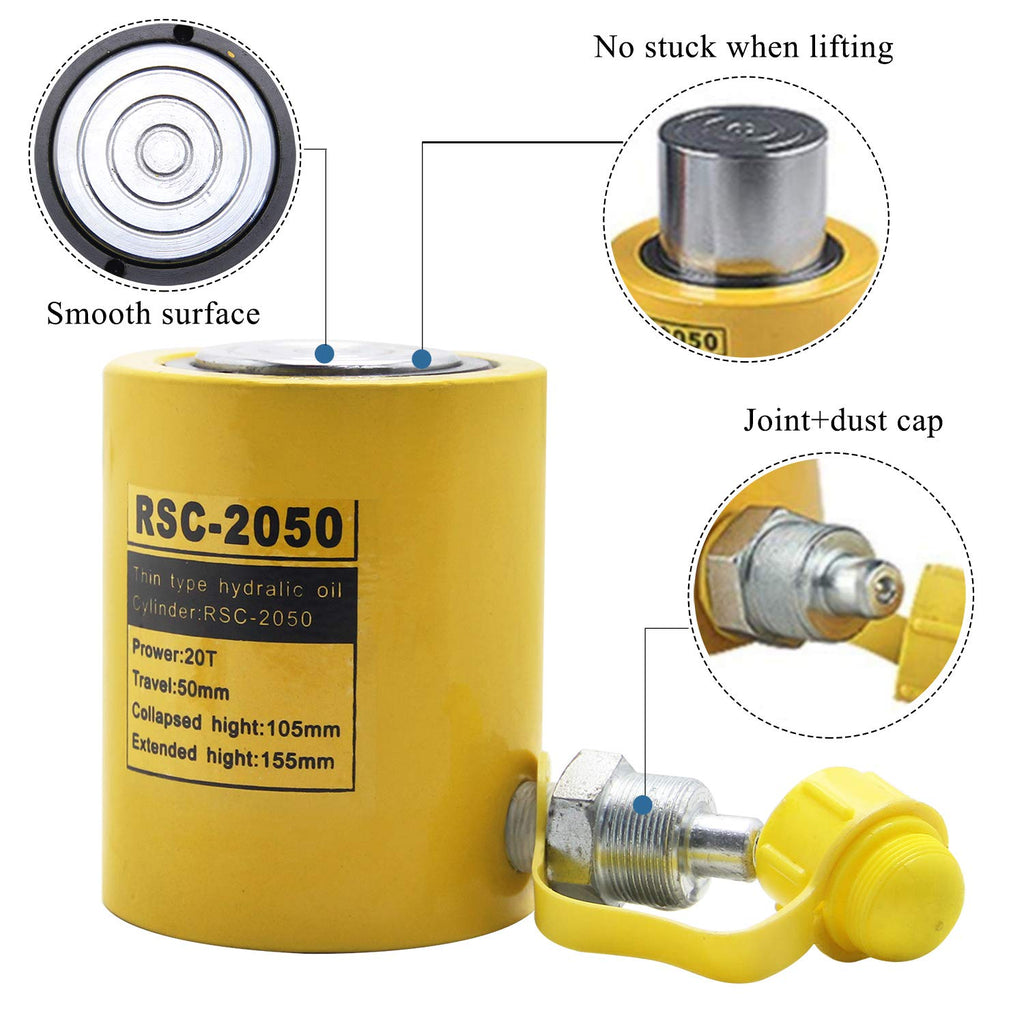 10 ton Hydraulic Jack Cylinder Short Type 50mm R547