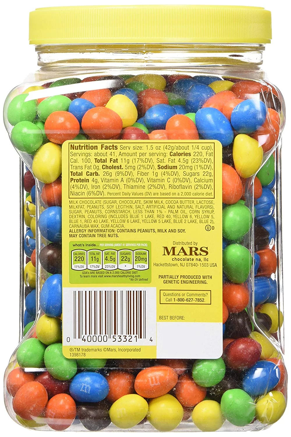 62 Ounce Peanut Chocolate Candies P816