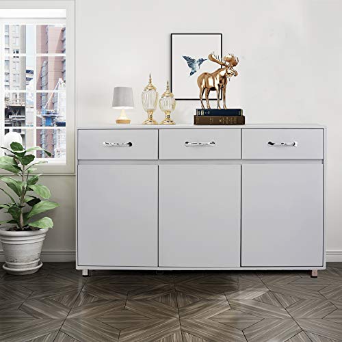 3 Drawer 3 Door Wood Sideboard P8765