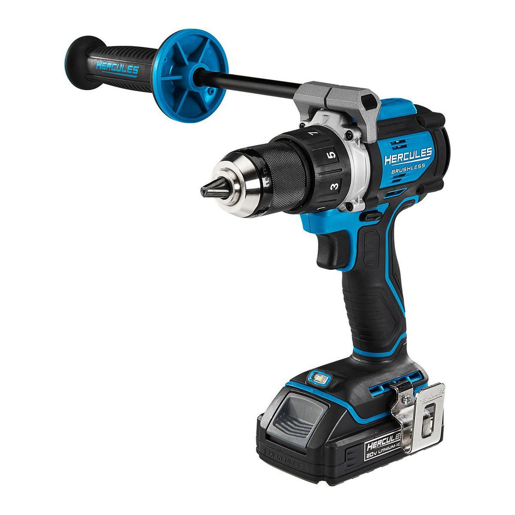 20V Brushless Cordless 1/2 in. Drill/Driver Kit with 2 Ah Battery and Charger H981739