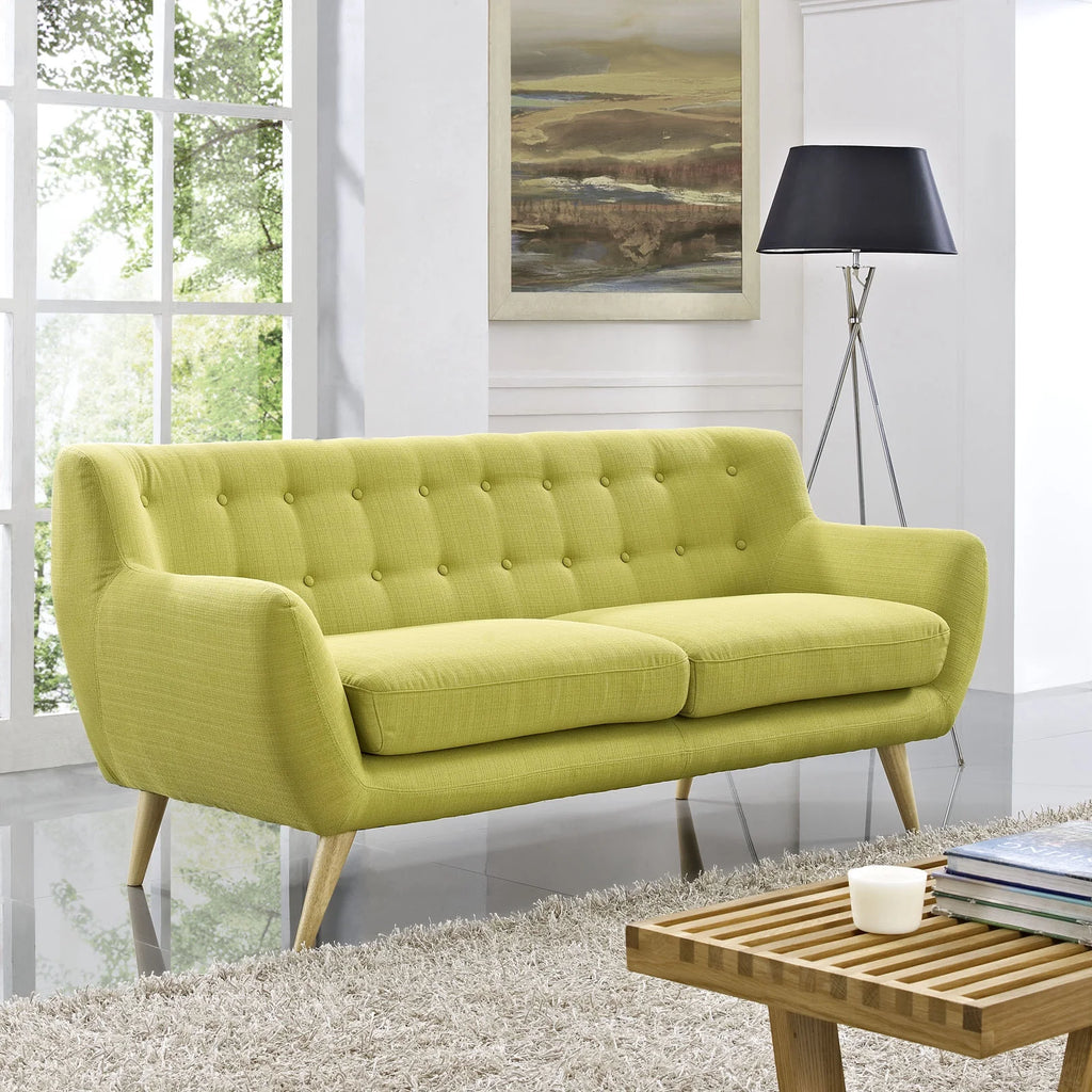 Green Fabric Sofa S102186