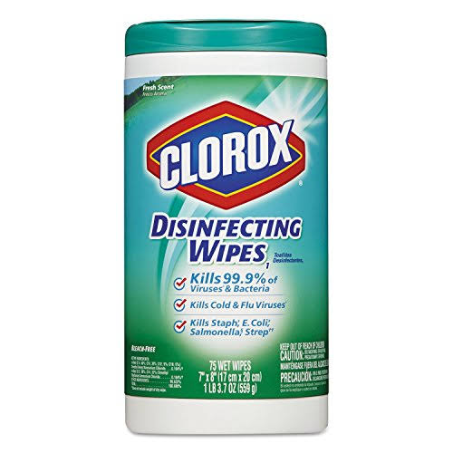 Disinfecting Wipes, 75/Canister S308
