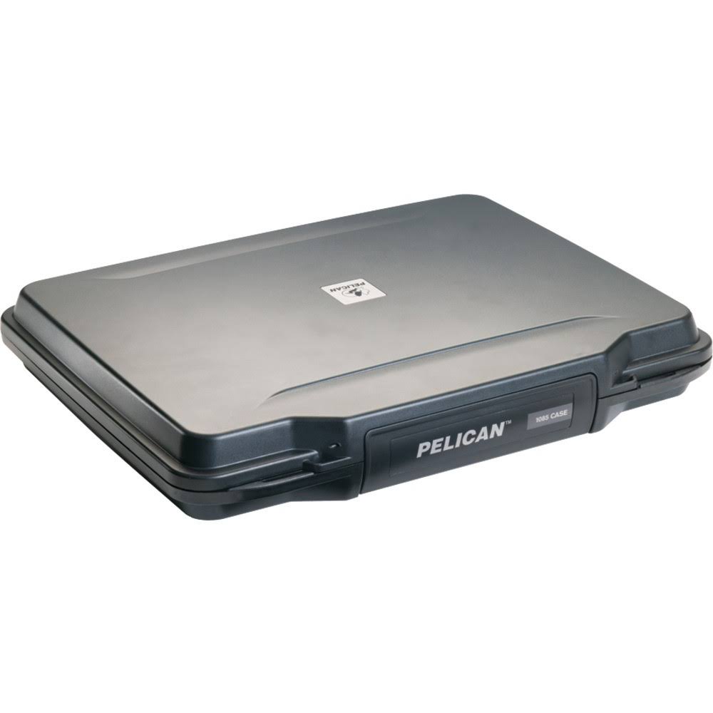 Black HardBack Netbook Case with Laptop Liner V6428