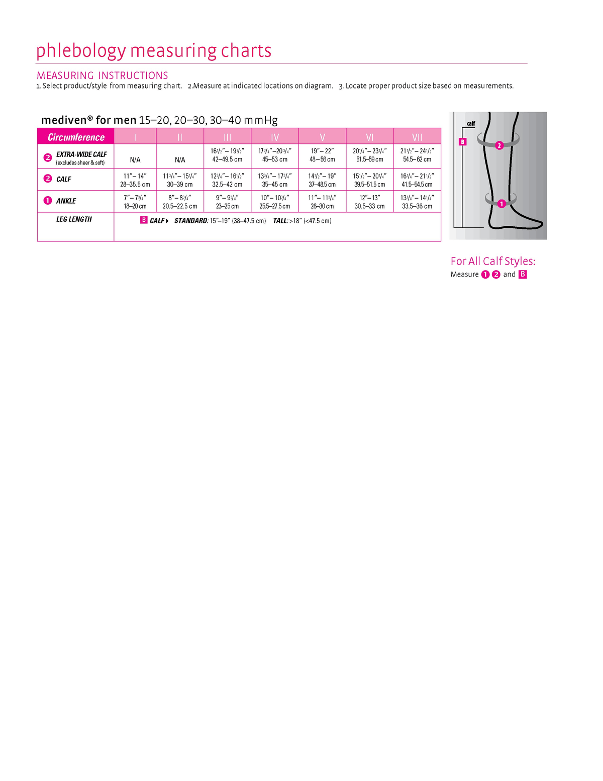 Knee High 30-40 mmHg Extra Wide Calf U50959