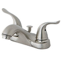 4 in. Centerset Brushed Nickel Bathroom Faucet F111
