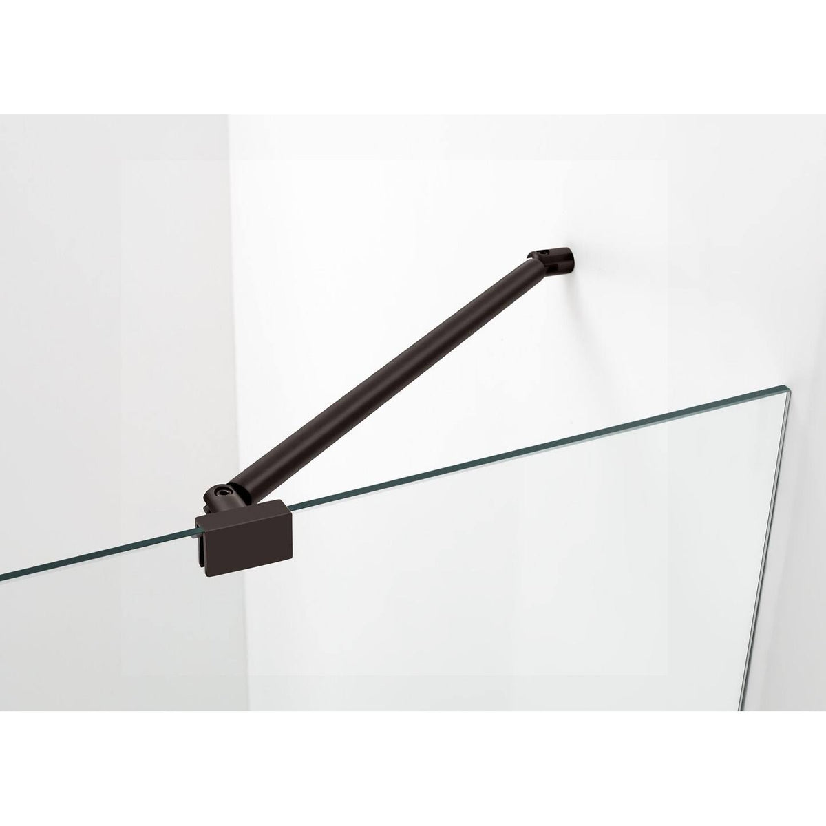 Chrome Frameless Square Shower Enclosure R658034