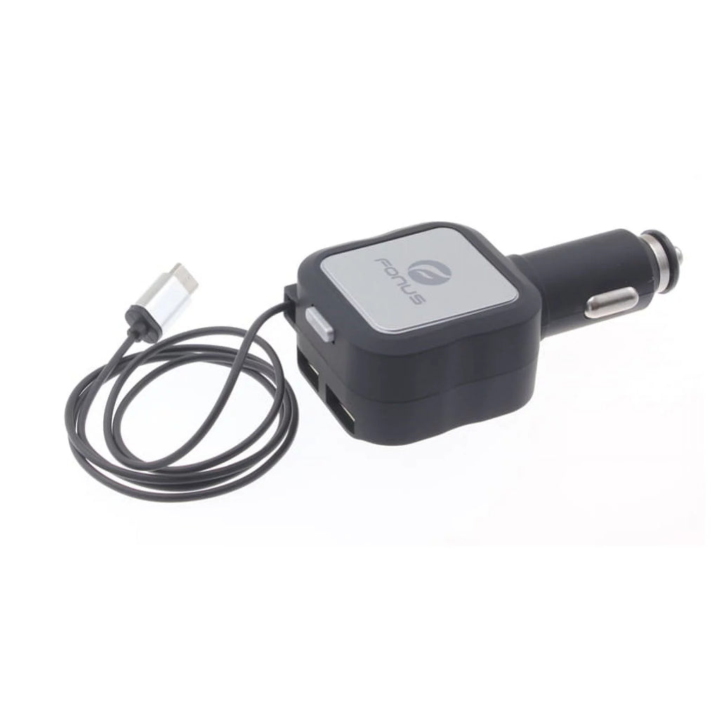 Retractable Mono Earphone with Car Charger L478500