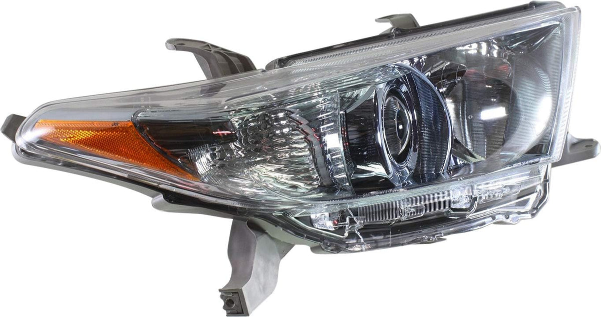 RH Lens and Housing Headlight for 2011-2013 Toyota Highlander Hybrid D917358