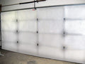 White Reflective Foam Core 2 Car Garage Door Insulation Kit 16FT x 8FT R Value 8.0 Y79618