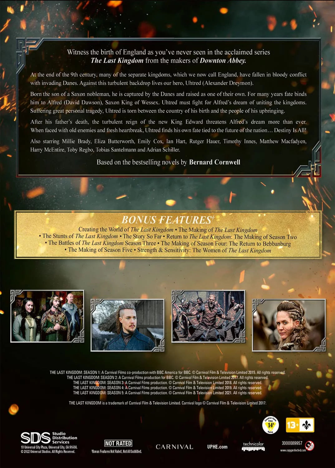 The Last Kingdom: The Complete Series (Blu-ray) T82855