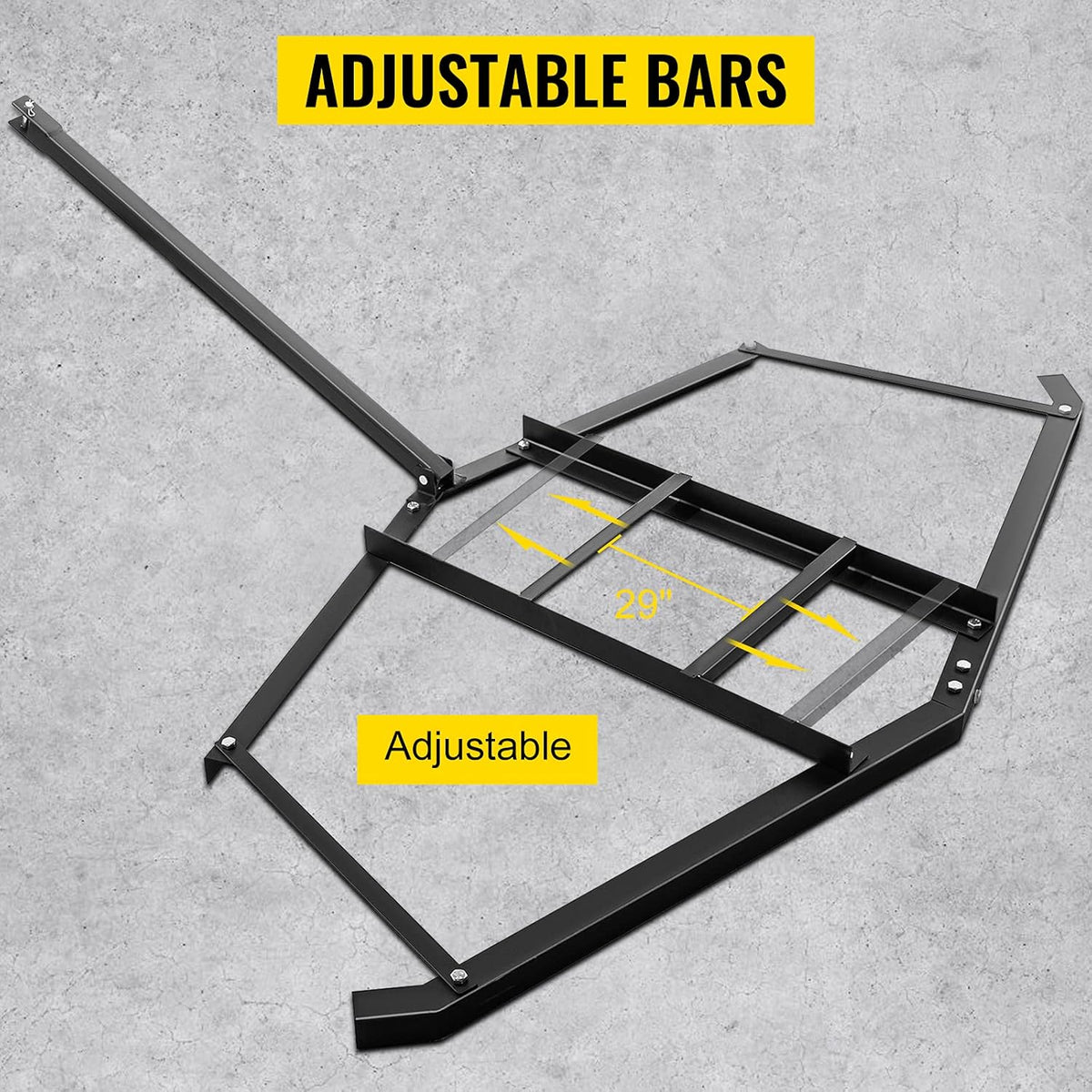 66" Width Tow Behind Steel Driveway Drag Harrow S29179