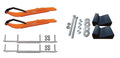 Orange XT Snowmobile Skis with 7.5" Shaper Bars Complete Kit L62456