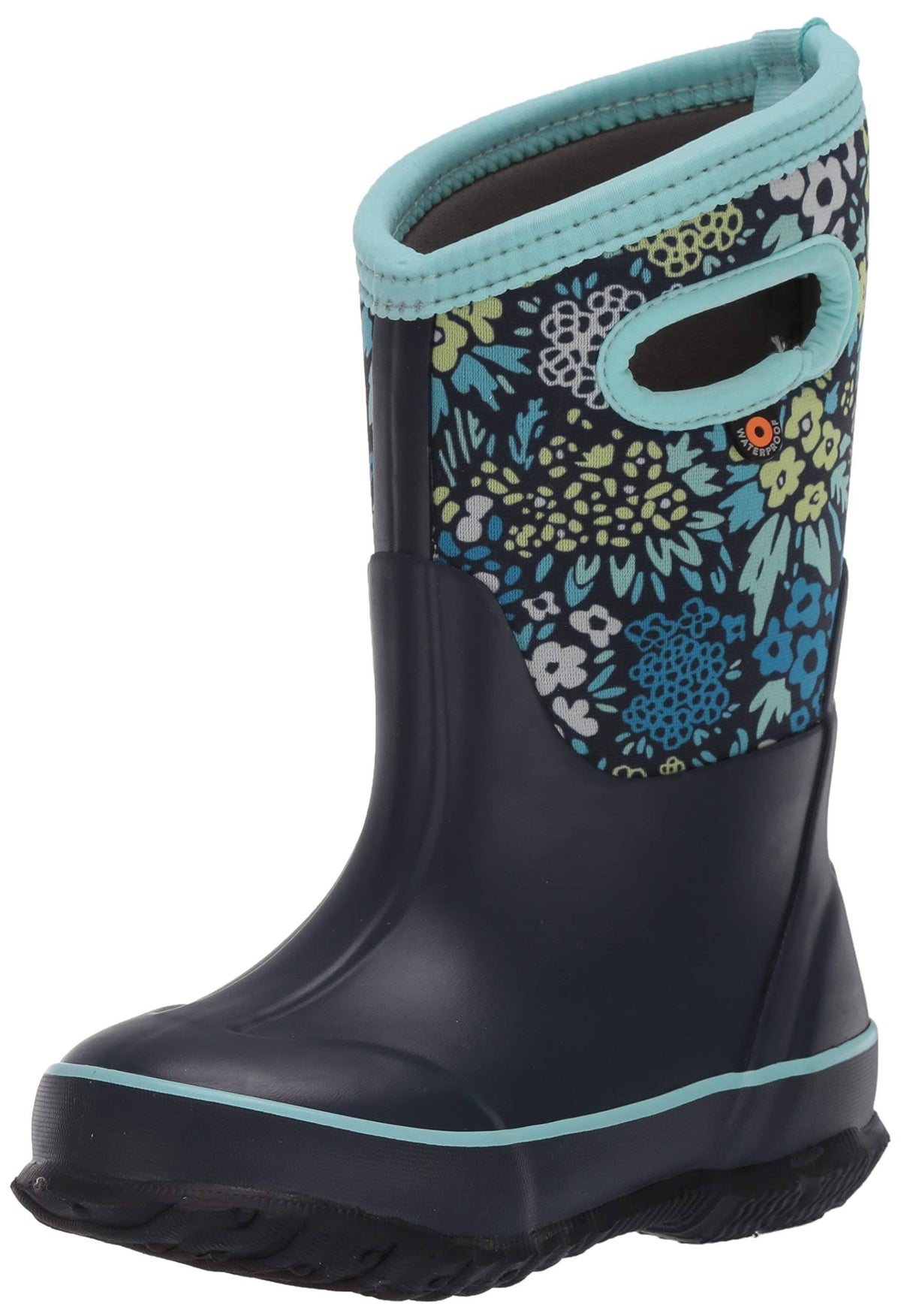 Blue Multi Garden Boots P509