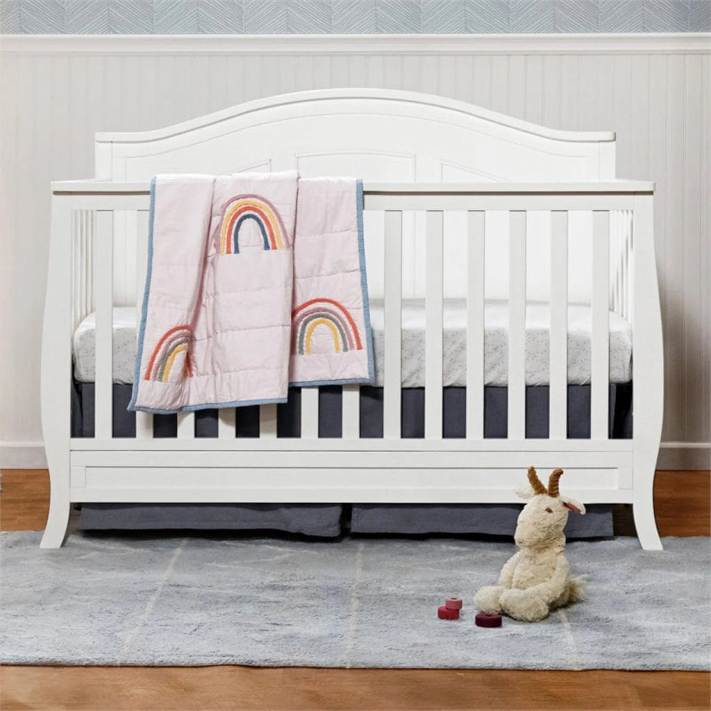 4 in 1 Convertible Crib in White M7423