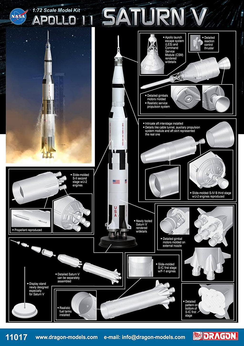 1/72 Apollo 11 Saturn V F7726