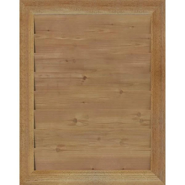 Unfinished Non-Functional Vertical Gable Vent J44846