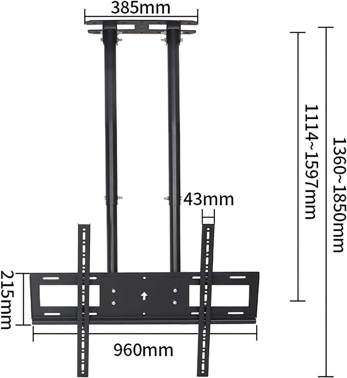 Electric TV Lift Ceiling Mount Bracket T6413
