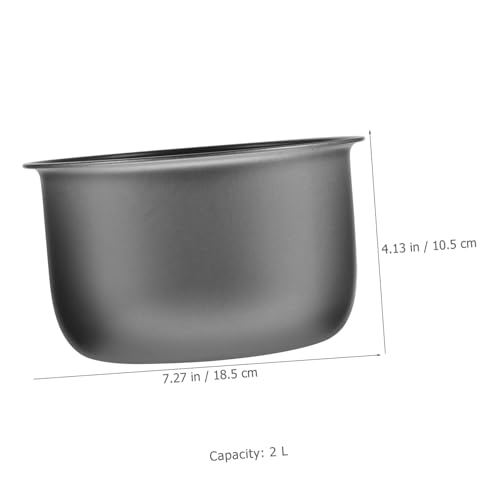 2 Sets Stainless Steel Rice Cooker Liner Steamer Q734