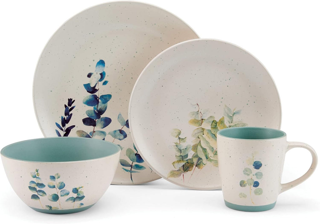 16 Piece Dinnerware Set, Floral Multicolor Z99927