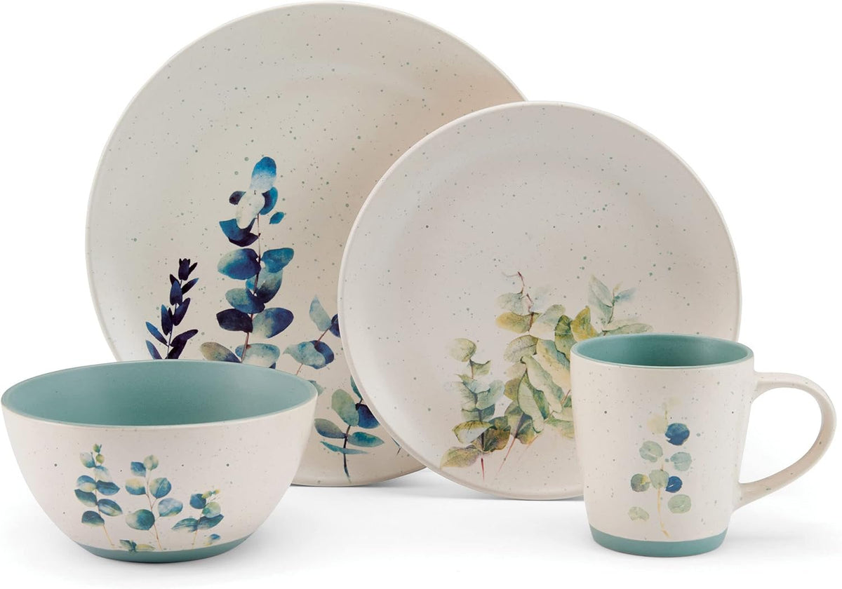 16 Piece Dinnerware Set, Floral Multicolor Z99927