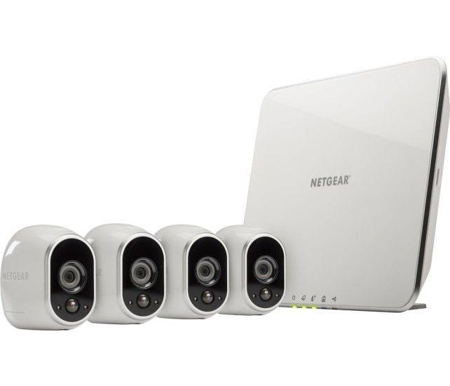 4 HD Wire-Free Indoor/Outdoor Night Security Camera System G366