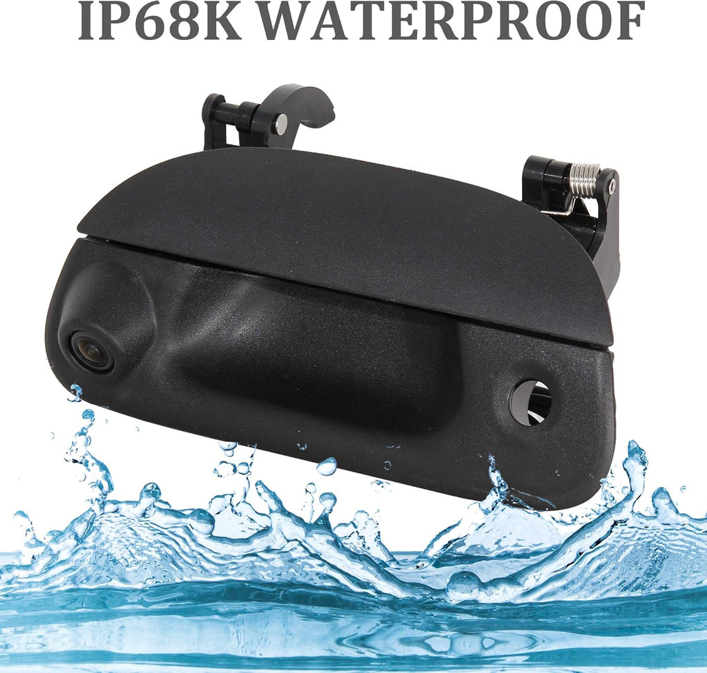 Tailgate Handle Reverse Backup Camera Rear View Parking Waterproof U744