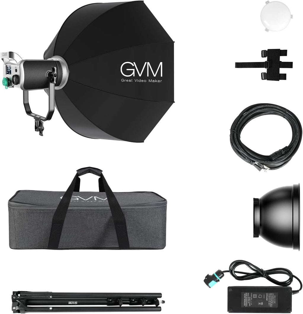 200W Bi-Color LED Video Light with Softbox Z443