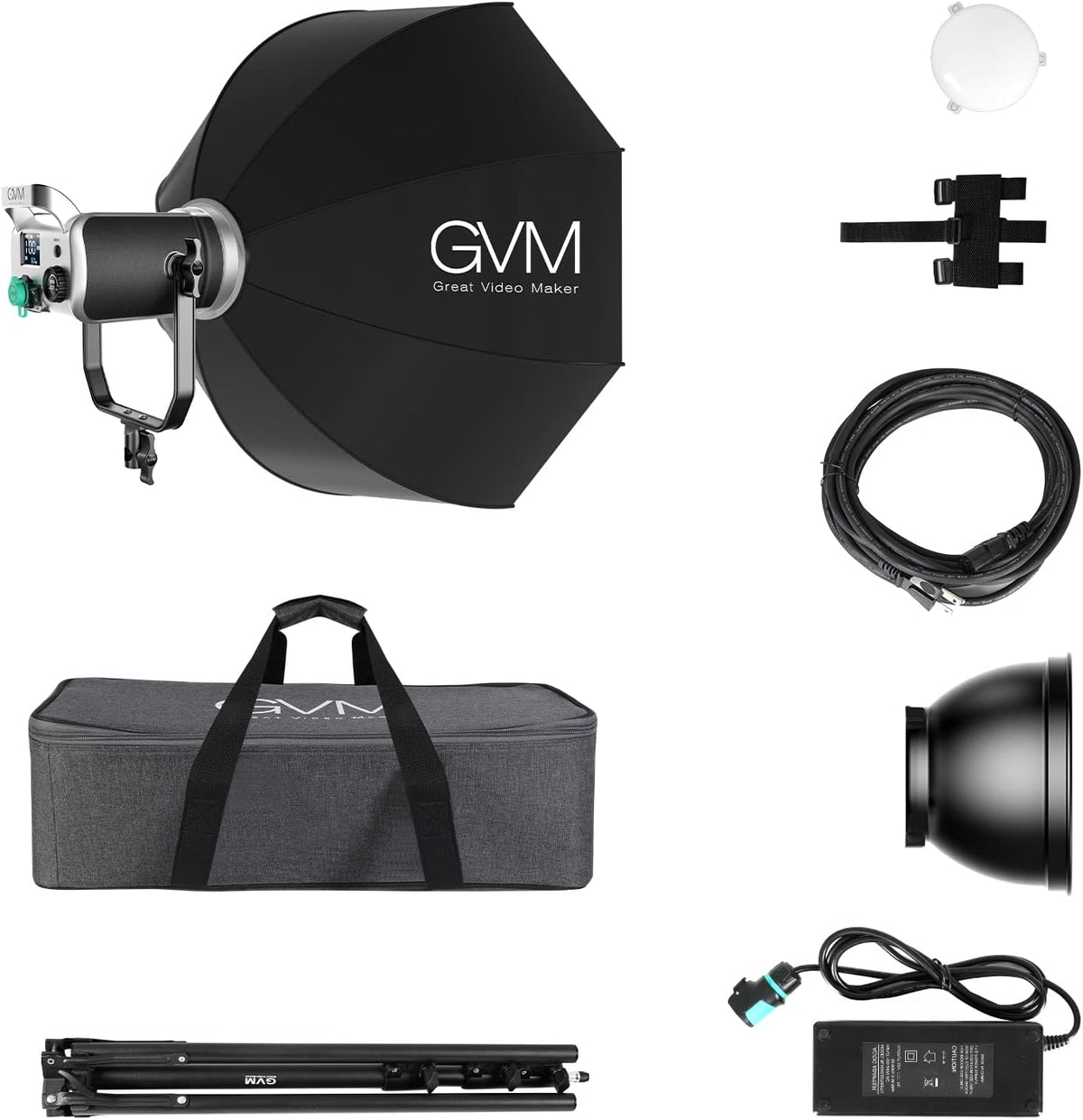 200W Bi-Color LED Video Light with Softbox Z443