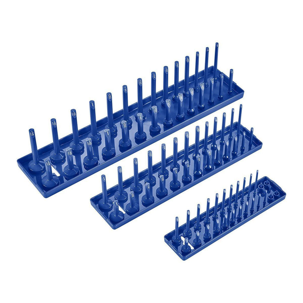 3 Piece Blue Socket Tray Q421