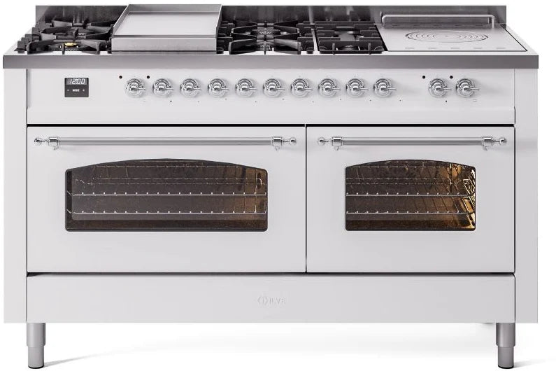 White Dual Fuel Propane Gas Range P22874