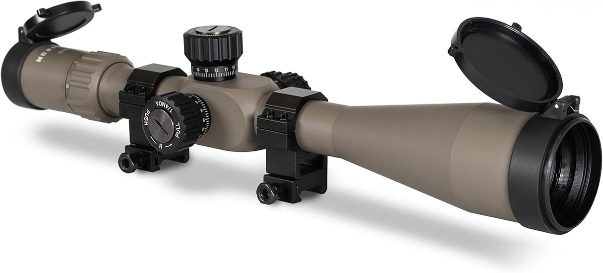 6-24x50 First Focal Plane Rifle Scope with Illuminated MOA Reticle Z14504