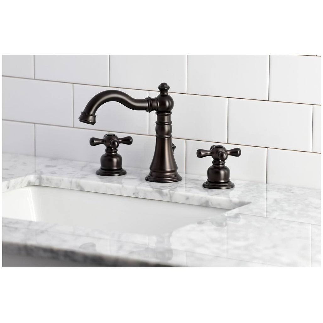 Oil Rubbed Bronze Widespread Bathroom Faucet K69396
