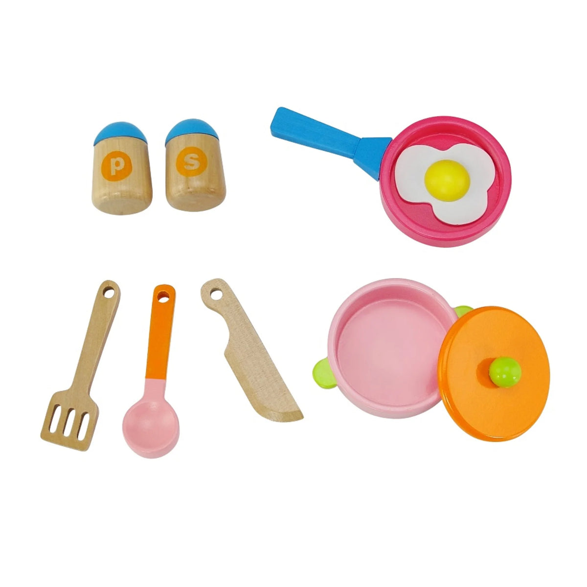 14.5 inch Doll Kitchen Set with Baking Oven, Stove, Sink and Cookware Accessories C683