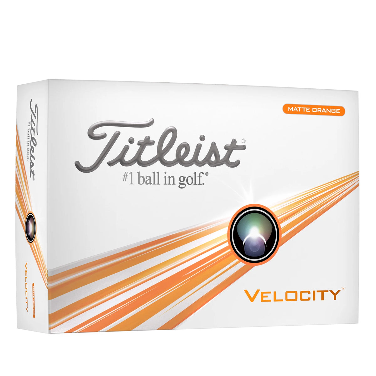 2022 Velocity Golf Balls, 12 Pack, White Z102559