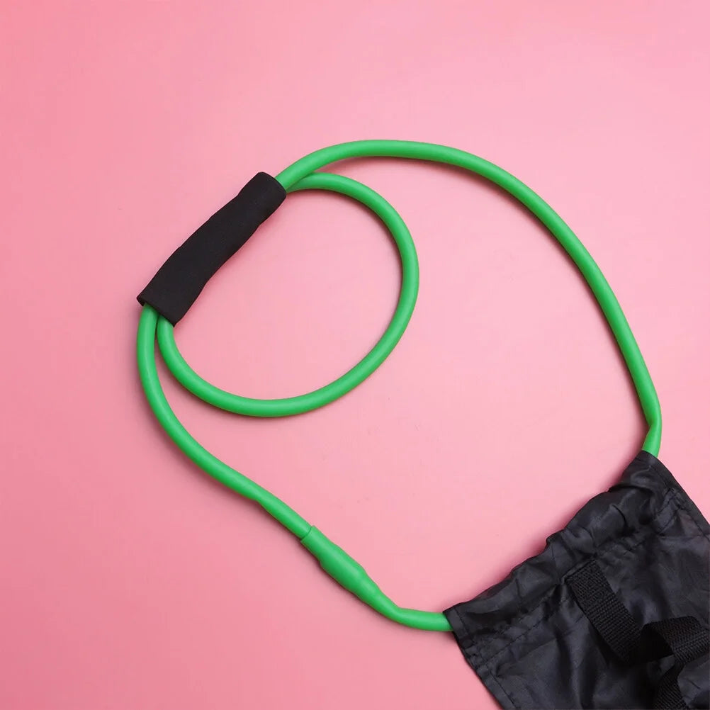 Water Balloon Launcher Slingshot Outdoor Toy (Green Line, Length 1.5 Meters) G622