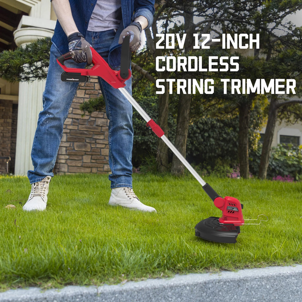 20V 12-inch Cordless String Trimmer F543