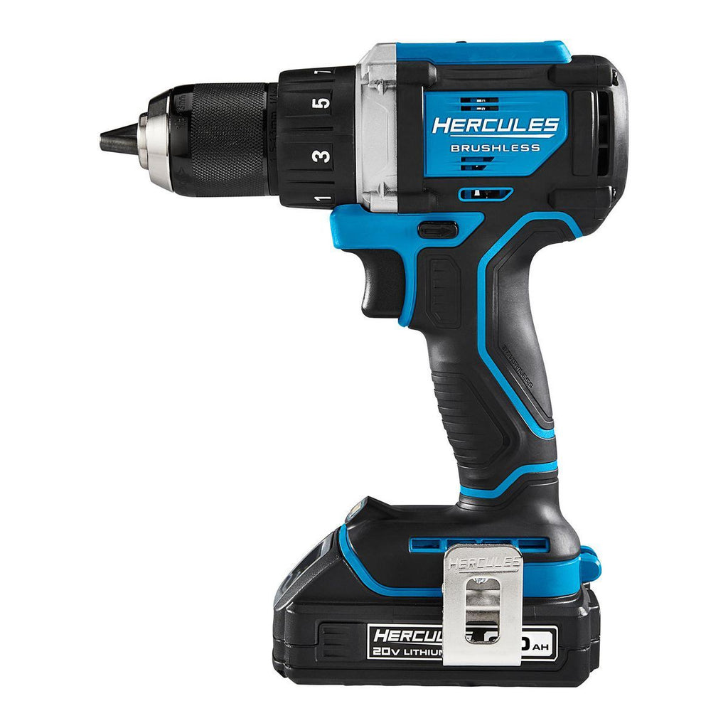 20V Brushless Cordless 1/2 in. Drill/Driver Kit with 2 Ah Battery and Charger H981739