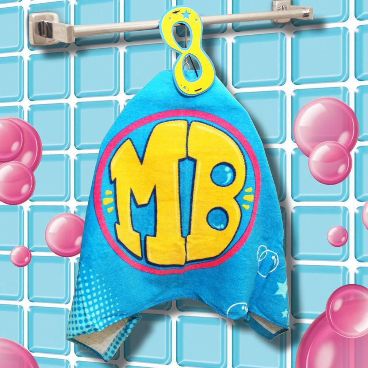 Towel Cape & Superhero Mask C81288